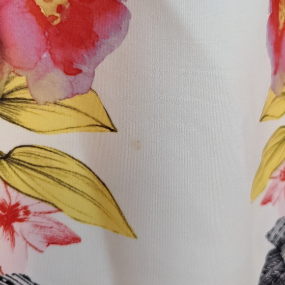 Guess Midi Floral Bodycon Sheath US Small - Picture 7 of 8